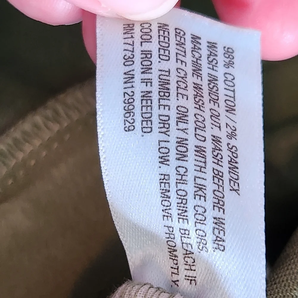 Art Class Army Green Cargo Pants